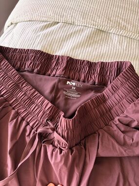 POPFLEX Women's Athletic Shorts - Mauve / Dusty Rose